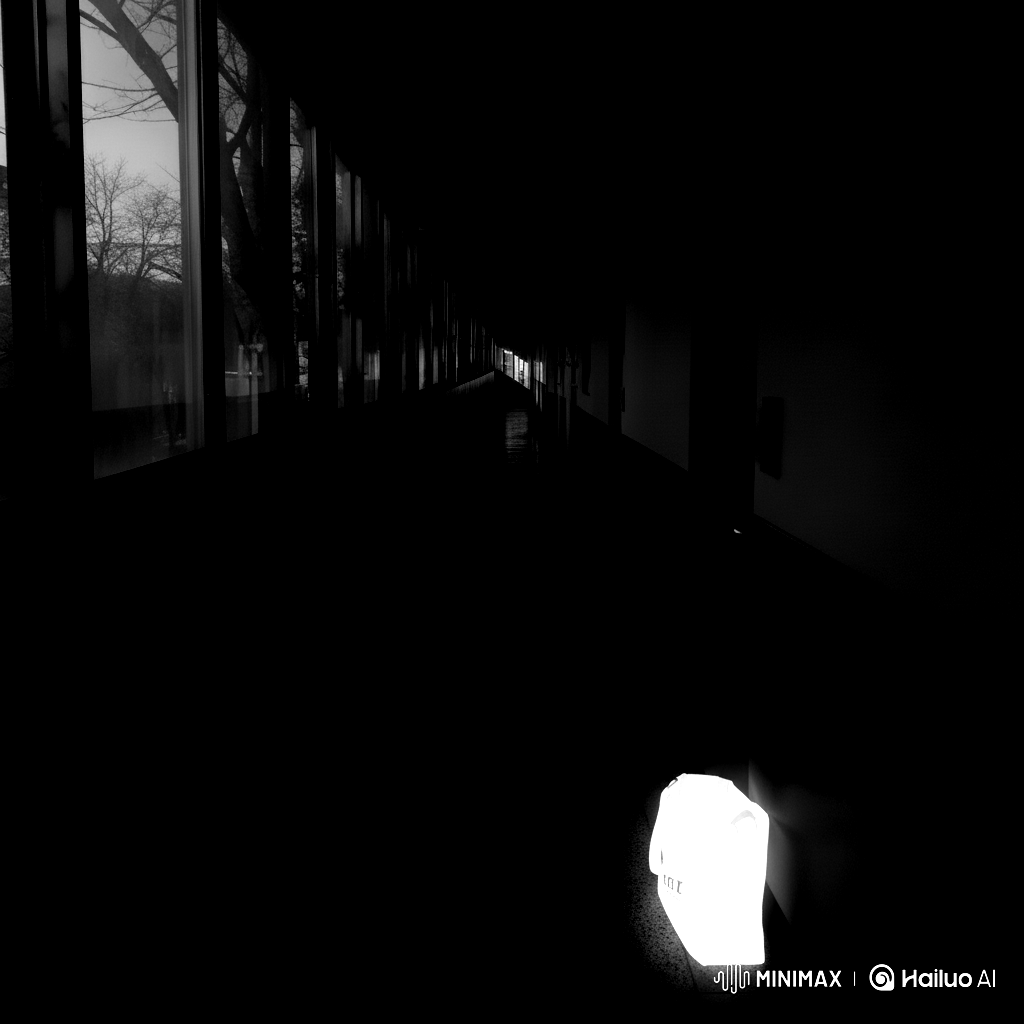 늦은 밤 맨션아파트 복도에 놓인 가방 오컬트 단편