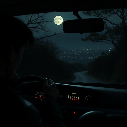 심야 산속까지 간 택시 괴담