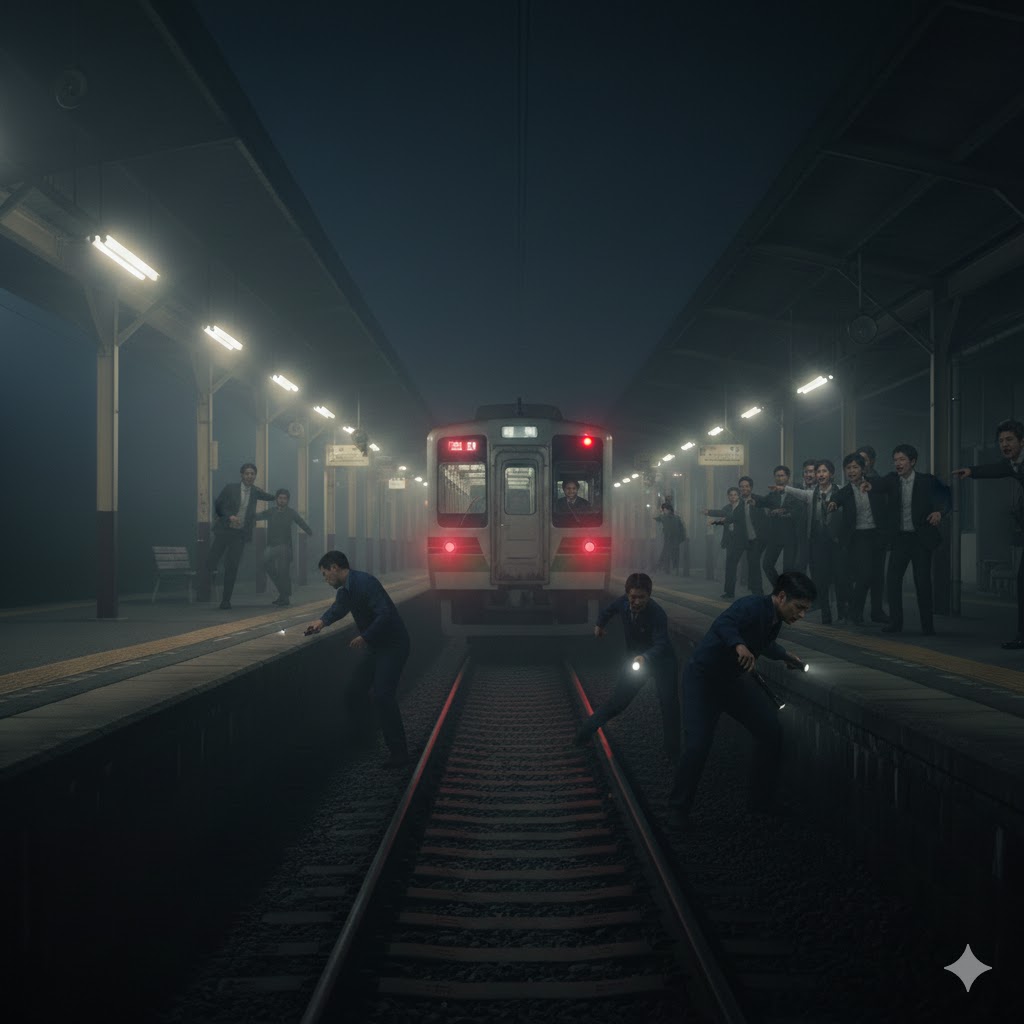 일본 번역괴담 역의 거울 駅の鏡