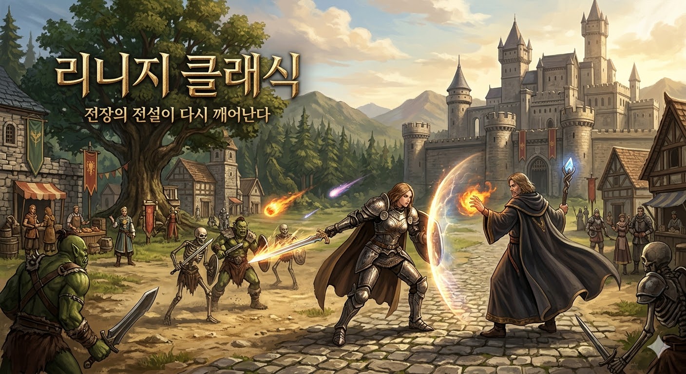 리니지 클래식 기사Knight 완벽 가이드